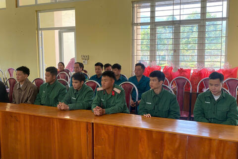 Xã Mường Tè tổ chức gặp mặt quân nhân xuất ngũ trở về địa phương